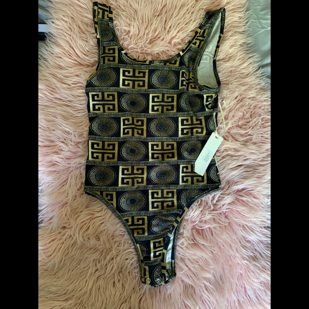 Black and gold bodysuit NWT SOLD